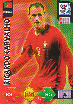 Ricardo Carvalho Portugal Panini 2010 World Cup #281